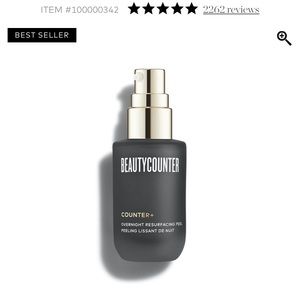Beautycounter Counter+ overnight resurfacing peel